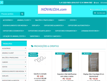 Tablet Screenshot of novaloja.com